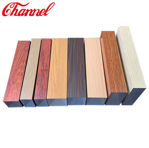 Profilo Rettangolare in Alluminio con Effetto Legno, Profilo Quadrato in Alluminio - Product Image 3