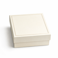 Boîte cadeau électronique intelligente avec texture papier artistique, laminage mat et revêtement UV &amp;   Ceinture gaufrée pour homme avec glissière coulissante