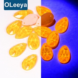 OLeeya Factory Vente Chaude Strass en Verre 3A Néon Fluorescent à Coudre pour Costume de Danse - Product Image 3