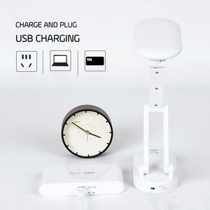Premium 2024 Factory Wholesale <strong>Charge</strong> and Plug Usb Charging Portable Folding Table <strong>Lamp</strong> Modern - Product Image 5