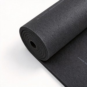 B1 Grade Closed Cell NBR PVC Rubber <b>Foam</b> Insulation Board Heat Insulation Plastic Rubber Sheet For HVAC Duct - Product Image 5