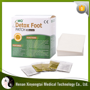 60 pièces produits de soins de santé OEM ODM pied Detox plâtre Anti-Fatigue Nature à base de plantes pied Patch - Product Image 2
