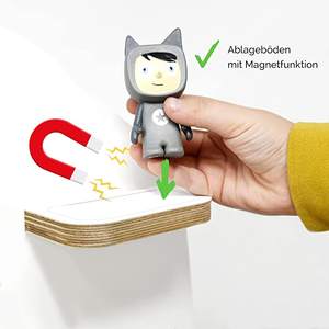 Estante de música para niños, caja con motivo de dinomania, adecuado para la Toniebox y aproximadamente 45 tonos, idea de regalo, jugar, recoger, stan - Product Image 6