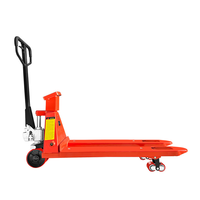 Chariot à palettes manuel CDD15 de 1,5 tonne - Certifié CE - Garantie 1 an - Chariot élévateur industriel tout-terrain pour entrepôt