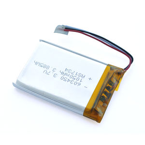 KC genehmigt 603450 1000 mah 3,7 v Wiederaufladbare Li-Polymer Batterie für bluetooth headset - Product Image 2