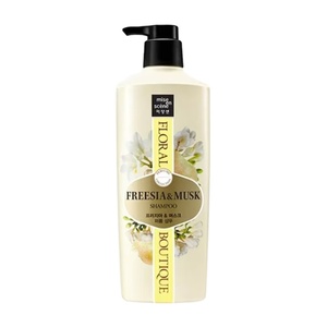 Mise En Scene Gel Parfumé Floral Freesia Musc 650ml Huile de Graines à Faible pH pour Soin des Cheveux Abîmés et Secs Coréen - Product Image 1