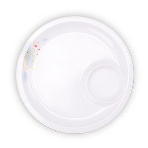 Platos de plástico de melamina rectangulares desechables impresos personalizados <span class=keywords><strong>BEYO</strong></span> pigmentados para fiestas y eventos - Product Image 4