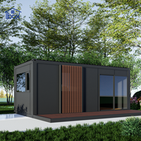 Rumah Kontainer Prefab Struktur Baja Terisolasi, Rumah Mungil Siap Pakai dari Pabrik untuk Akomodasi Tamu di Halaman Belakang