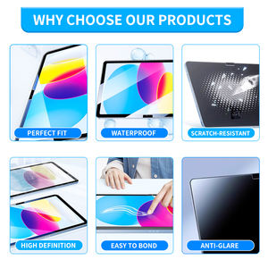 Bajo <span class=keywords><strong>precio</strong></span> al por mayor <span class=keywords><strong>iPad</strong></span> Pro/Air 11/13 pulgadas tableta película de vidrio pantalla Anti-Luz Azul reducir película de protección de huellas dactilares - Product Image 2