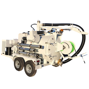 Camion per Aspirazione Fognaria Montato su Rimorchio, Trasmissione Manuale, Diesel, Alta Capacità Idraulica - Product Image 1