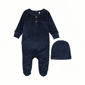 Custom OEM Winter Velour Baby Romper Footie <strong>Boy</strong> Girl Sleep Suit Newborn Clothes 0-3 Month Toddler <strong>Onsie</strong> Pajama Babygrow Bodysuit - Product Image 2