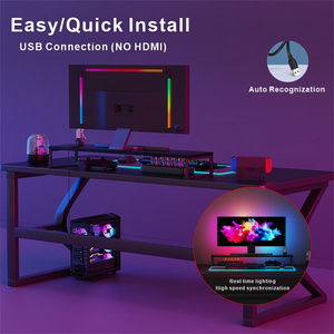 PC Sync Backlight for Monitor Ambient Gaming Room RGBIC <strong>Adaptive</strong> Screen Smart <strong>LED</strong> Backlight <strong>Strip</strong> on PC Portable Accecories - Product Image 3
