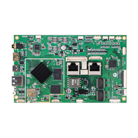 Placa Base RockChip RK3568 con 2 Puertos Gigabit Ethernet RJ45 para Android/Linux/Ubuntu, HMI Inteligente, AIOT