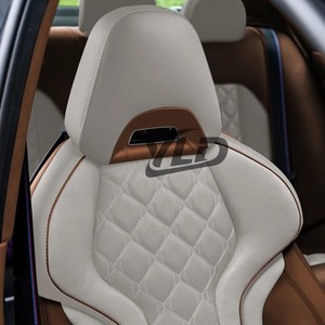 Fundas de Asientos Personalizadas YLD para Autos, Juego Completo para 5 <span class=keywords><strong>Plazas</strong></span>, Cuero de Alta Calidad para <span class=keywords><strong>BMW</strong></span> <span class=keywords><strong>Serie</strong></span> <span class=keywords><strong>7</strong></span>, 5, 3, 1, X5, X3, Delanteros y Traseros - Product Image 5