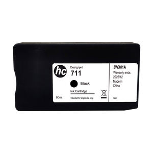 Premium para HP711 Cartucho de <span class=keywords><strong>tinta</strong></span> Compatible con <span class=keywords><strong>HP</strong></span> <span class=keywords><strong>T120</strong></span> T130 T520 T530 T125 DesignJet <span class=keywords><strong>Plotter</strong></span> Tintas de inyección de <span class=keywords><strong>tinta</strong></span> con chip - Product Image 2