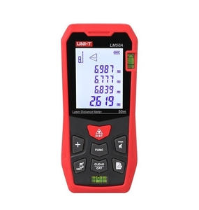 Nuevo Telémetro Láser de Mano Uni-t LM50A, Medidor Infrarrojo para Habitaciones, Electrónica de Medición, 50m, LM50A - Product Image 1