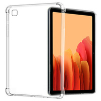 Tablet Samsung kılıfı Galaxy Tab A7 Lite 8.7 "SM-T220 T225 silikon yumuşak kabuk TPU hava yastığı kapak şeffaf koruma çantası