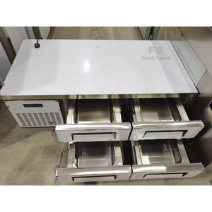 Refrigerador y Congelador Comercial de Acero Inoxidable para Debajo del Mostrador, para Cocinas Profesionales, Equipo de Cocina de Acero Inoxidable - Product Image 4