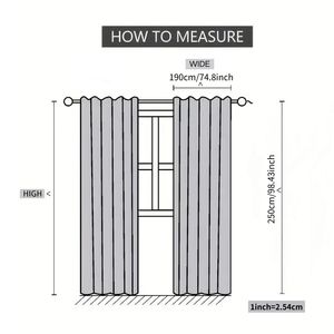 Suministros de fábrica, cortinas opacas de tela Rolni para hoteles y vacaciones, protección UV, Protección de Privacidad, 1 pieza, 190*250cm - Product Image 3