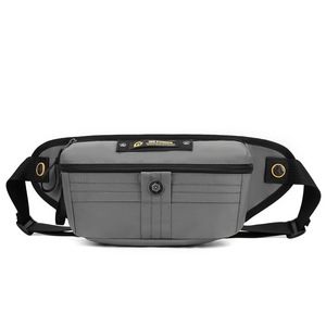 Sac banane homme personnalisé avec logo, sacoche de moto étanche pour activités de plein air, sac à bandoulière portable pour le sport - Product Image 2