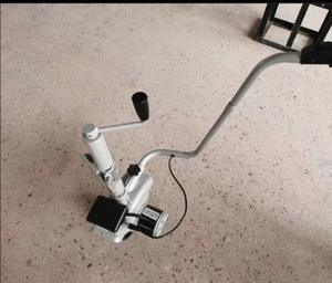 <span class=keywords><strong>Rueda</strong></span> de Remolque de Alta Resistencia <span class=keywords><strong>con</strong></span> Plataforma Eléctrica y Gato Eléctrico para Remolque, que Garantiza un Control Seguro de la Carga para Uso en Caravanas - Product Image 5