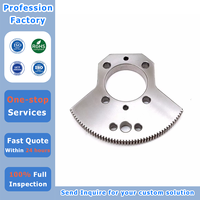 Support de montage en acier usiné CNC sur mesure ISO 9001, ensemble d'engrenages métalliques, pièce de rechange