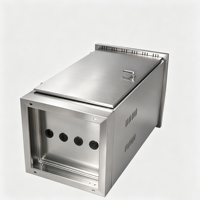 Armoire réseau en acier inoxydable IP54 de 19 pouces, fabrication sur mesure en tôle ODM/OEM pour centre de données et contrôle industriel