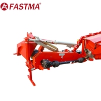 Faucheuse rotative innovante 9G-2.8, coupeuse anti-colmatage de 2,8 m de large, montée sur tracteur pour la récolte de l'herbe des pâturages et des fermes