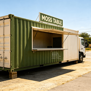 Restaurante Modular en Contenedor Marítimo para Exteriores, Tienda de Comida Portátil, Cafetería Móvil, Bar de Playa, Casas - Product Image 3