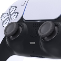 EXtremeRate Joystick Analogique Personnalisé Gris pour Manette PS5 & PS4