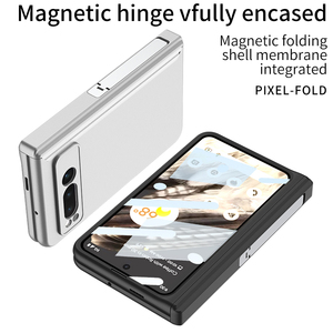 Coque Ultra Pixel 9 Pro <span class=keywords><strong>Fold</strong></span> pour Pixel 10 Pro <span class=keywords><strong>Fold</strong></span> Z <span class=keywords><strong>Fold</strong></span> <span class=keywords><strong>4</strong></span> Luxe Magnétique Charnière Étui Google Stylet Pochette Fabriqué en Matériau PC Durable - Product Image 5