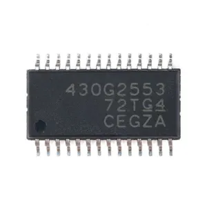 Microcontrolador MCU HXC Original Nuevo SMD de Montaje en Superficie MSP430G2553IPW28 TSSOP-28 de 16 bits - Product Image 1