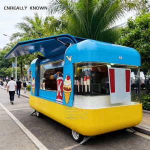 Cuisine mobile carrée pour chantier de construction, design robuste personnalisé, équipement durable, remorque de service alimentaire - Product Image 5