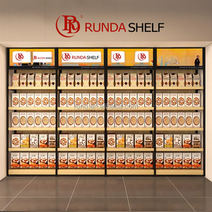 주문을 받아서 만들어진 나무와 상점 약학 선반 슈퍼마켓 선반 곤돌라 선반설치 튼튼한 나무로 되는 금속 1) 슈퍼마켓 2) 상점 37 # - Product Image 3