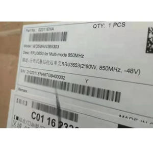 Unité distante de station de base télécom 4G RRU3653 02311MUN WD5MAW365305 DC <span class=keywords><strong>CDMA</strong></span> 850M Équipement d'infrastructure sans fil - Product Image 6