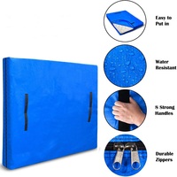 Sac de matelas imperméable Bollison housse réutilisable de déplacement et de stockage avec fermeture à glissière forte
