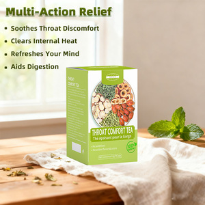 オーガニック天然フレーバー生デトックス肺臓肝臓健康ハーブ喉の痛み喫煙者咳茶ティーバッグボックス - Product Image 5