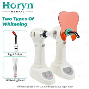 Lampe <span class=keywords><strong>de</strong></span> photopolymérisation LED dentaire Horyn 5-40s en alliage d'aluminium, lampe <span class=keywords><strong>de</strong></span> polymérisation colorée en métal pour usage en clinique dentaire et vétérinaire - Product Image 1