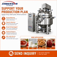 Mélangeur alimentaire automatique industriel de 1000 L avec boîte de vitesses et pompe en SUS316L