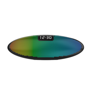 Wireless Smart Rugby Blue Tooth Speaker Atmosphere Light With Screen Display Colorful Light <b>Clock</b> Alarm High Quality Speaker - Product Image 3