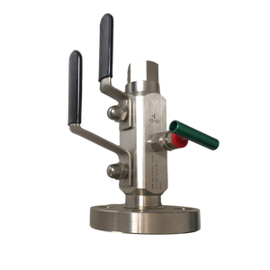 Válvula de bola monobloque manual DBB de acero forjado con purga, OEM, tamaños de 1/4'' a 1'', para uso comercial y residencial - Product Image 1