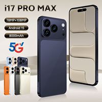 Téléphones 5G Android 15.0, Téléphones Mobiles, Téléphone Portable Original I17 PRO MAX 16 Go + 1 To, Smartphone 7 Pouces Débloqué Double SIM