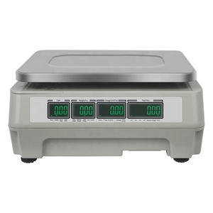 Máy quét quy mô in nhãn kỹ thuật số với độ chính xác 10g cho Bảng thị trường bán lẻ có trọng lượng quy mô mã vạch 30kg - Product Image 6