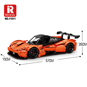 Chinese <b>Building</b> <b>Blocks</b> Remote Control Toy <b>Building</b> <b>Block</b> Car Assembly Supercar Children's Toy Car Racing Model Cross-border Sma - Product Image 2