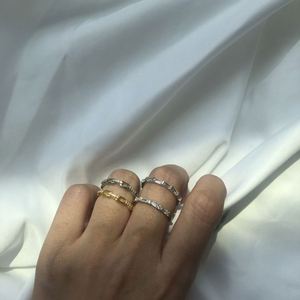 Dylam 925 Latest Silver <b>Rings</b> Sterling <b>Ring</b> Kgh <b>Gold</b> Square No Size Onix Wedding Zirconia Solid Stack Animal <b>Set</b> Women <b>Ring</b> - Product Image 6