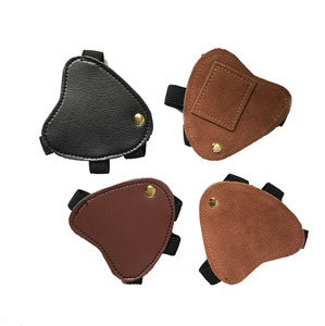 Protector de microfibra y PU para dedos, herramienta de protección para arco y flecha, tiro con arco, conveniente de usar - Product Image 1