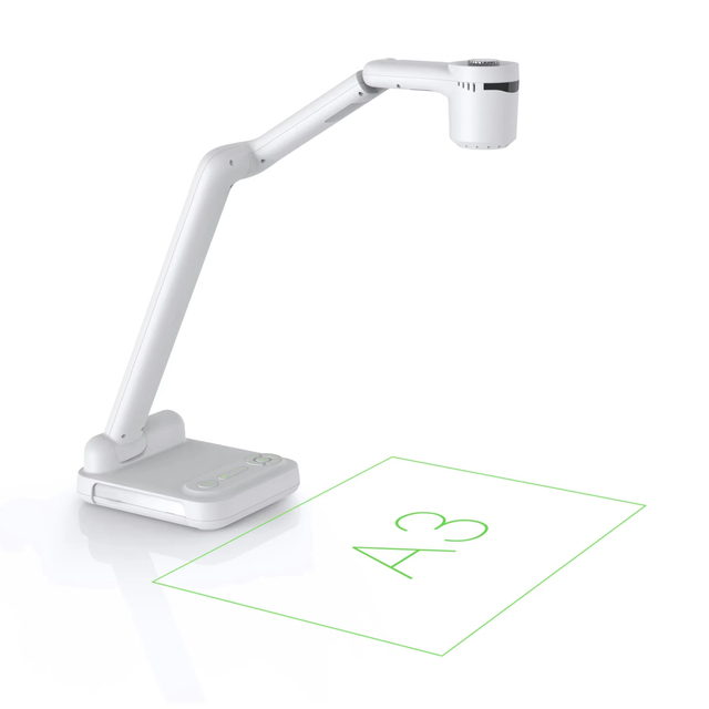 GAOKEview A3/A4 Document Camera with 13MP Resolution USB & LED for Classroom Use
