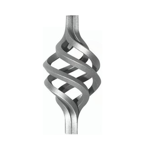 Pannello Decorativo in Ferro Battuto Forgiato a Forma di Uccello con Motivo a Grappolo d'Uva, Accessori per Recinzioni Ecologici e Durevoli, Grigio - Product Image 2