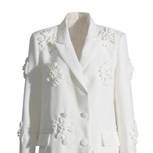 Venta al por mayor de trajes pequeños con parches florales tridimensionales a la moda de Zhongcheng, estilo nuevo de primavera y otoño 2026. - Product Image 5