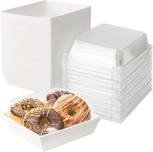 Factory Offers Customized Eco-Friendly Disposable Sushi Takeout <b>Boxes</b> & Food Containers <b>Recyclable</b> Waterproof Kraft Paper - Product Image 1